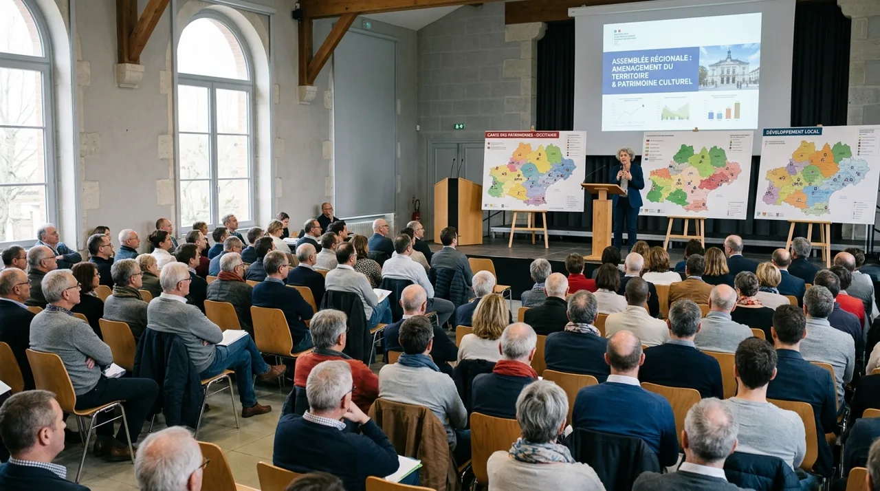 Présentation publique des bilans d'activité lors de l'assemblée générale de l'association FOCUS à Toulouse